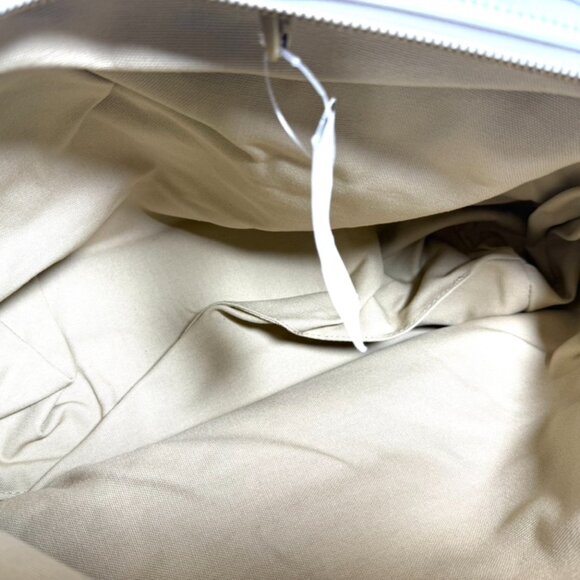 Jas M.B. London White Leather Shoulder and Tote Purse Large - Picture 13 of 16